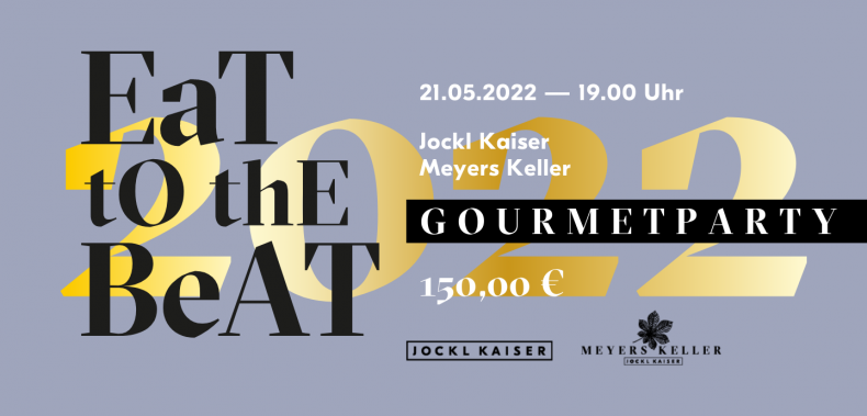 Ticket eat to the Beat Gourmetparty