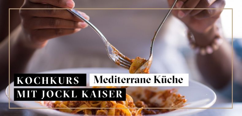 Grafik Mediterrane Küche mit Jockl Kaiser