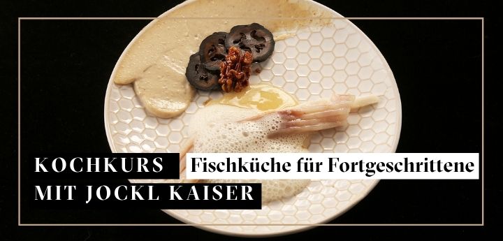 Bild mit Fischgericht Jockl Kaiser für Fischkochkurs