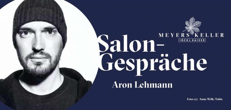 Aron Lehmann Grafik für Salongespräch auf Meyers Keller