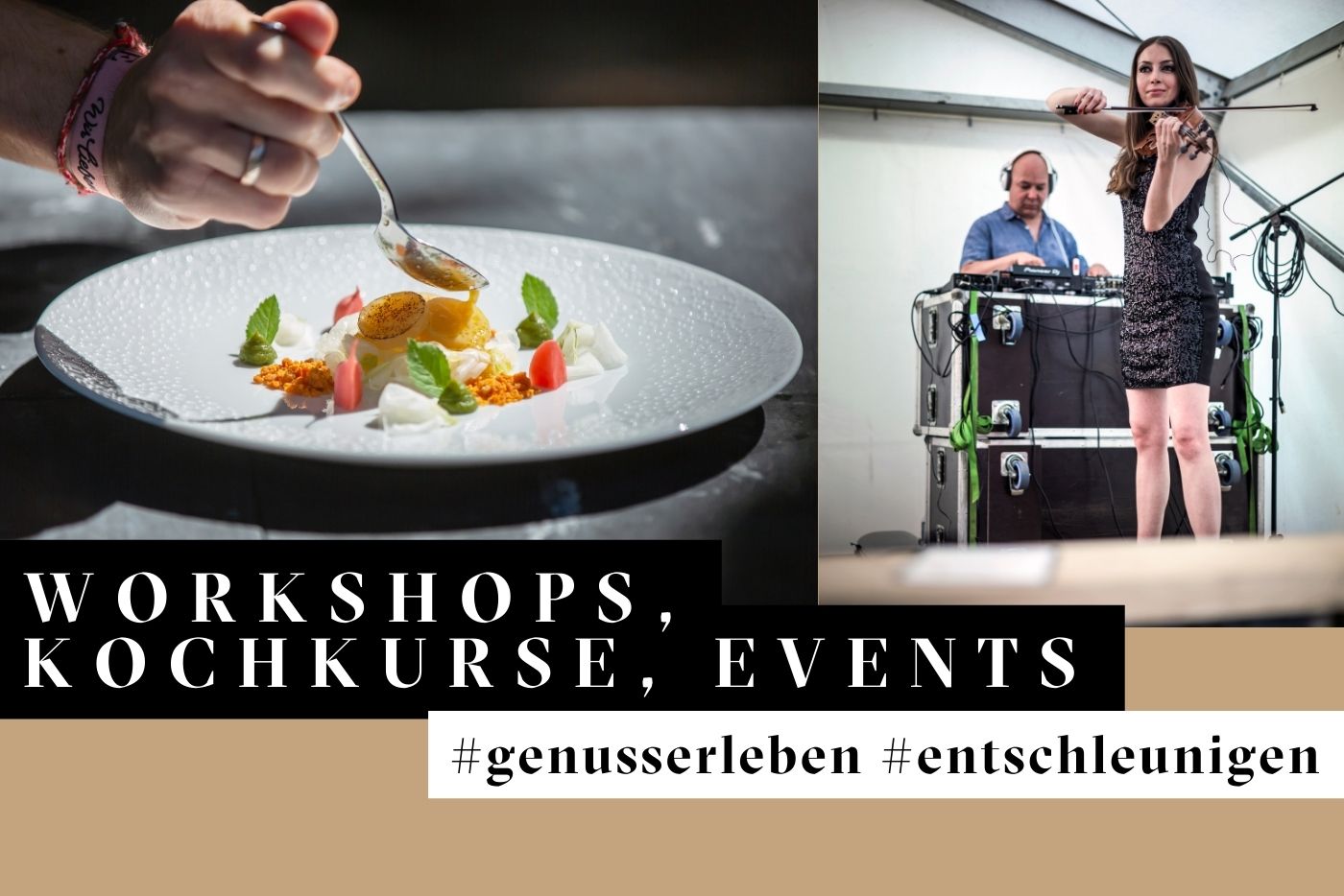 Workshops, Kochkurse & Event-Tickets