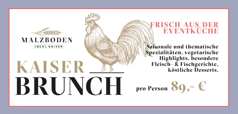 Kaiserbrunch Ticketgrafik 2026 Jockl Kaiser Meyers Keller